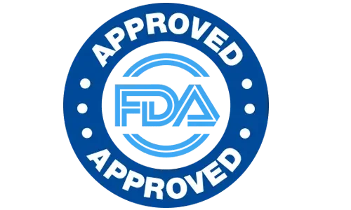 FDA-registered facility badge